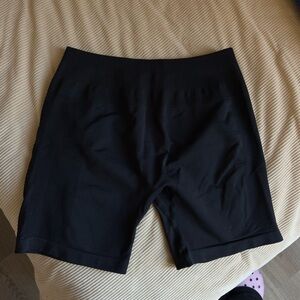 Aurora Black Workout Shorts